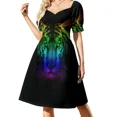 thumbnail image 2 of Vestido de manga corta Rosie Kitty, vestido holgado de verano para mujer, estilo coreano., 2 of 7