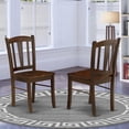 thumbnail image 2 of Sillas de comedor East West Furniture DLC-MAH-W Dublin Mahogany, 2 of 8