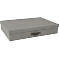 thumbnail image 2 of Bigso Document Box - Gray Canvas, 2 of 5