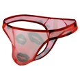 thumbnail image 1 of Calzoncillos para hombre, cómodos, de secado rápido, elásticos, de tiro bajo, transpirable, calzoncillos transparentes de malla para verano, bolsa para bragas L Sunnimix calzoncillos para hombre, 1 of 6