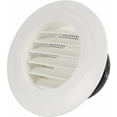 thumbnail image 1 of Cubierta de ventilación de alero de instalación sin esfuerzo, diseñada para un uso eficiente de ventilación de entrada y salida de aire en la habitación, el diseño estético y funcional garantiza una, 1 of 5
