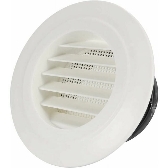 Cubierta de ventilación de alero de instalación sin esfuerzo, diseñada para un uso eficiente de ventilación de entrada y salida de aire en la habitación, el diseño estético y funcional garantiza una