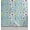 Blue Violet and Pale Green, variant on Ambesonne Retro Peel & Stick Wallpaper for Home, Grungy Quarter Circles Art, 13"x36", Dark Yellow Orange and Blue