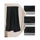 thumbnail image 3 of 2pcs Toallas Baño 140*70cm Completo Grande Lana Coral Suave De Alta Densidad Xtellar4220-10 Color Negro Y Gris, 3 of 5