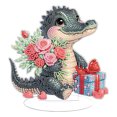 thumbnail image 1 of Kits Arte Diamantes Escritorio Animal Perro/tigre/abeja/cocodrilo para Adultos/principiantes, 1 of 7