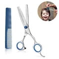 thumbnail image 1 of Stainless Steel Hair Cutting Scissors, Ergonomic Grip For Smooth Cutting Experience, 1 of 8
