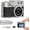 Black, variant on Mini Digital Camera for Students: 1080P FHD Recording with 0.96" IPS Screen, H.264 Compression, and AVI Format - Ideal for Travel, Study, and Concerts - Suitable for Photography Enthusiasts