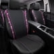 thumbnail image 2 of Juego completo de fundas para asientos de coche CAR PASS Bling de piel impermeable, 2 of 9