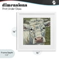 thumbnail image 4 of Stupell Industries Farmhouse Pearl Of The Pasture White Framed Print Under Glass, 16 x 16, by Sara G. Designs, 4 of 8