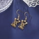 thumbnail image 4 of Lucifer Dangle Earrings Stainless Steel Satanic Symbol Earrings Vintage Leviathan Cross Studs Church Wiccan Jewellery Religious Jewellerymen Gi, 4 of 4