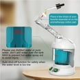 thumbnail image 2 of Hinzonek Ionic Facial Steamer, Face Humidifier, Ozone Steamer with 360° Rotatable Arm,Pores Steam Skin Clean Sauna Beauty,Nose&Face Mist Thermal Steamer for Home Facial Sauna Spa, 2 of 11