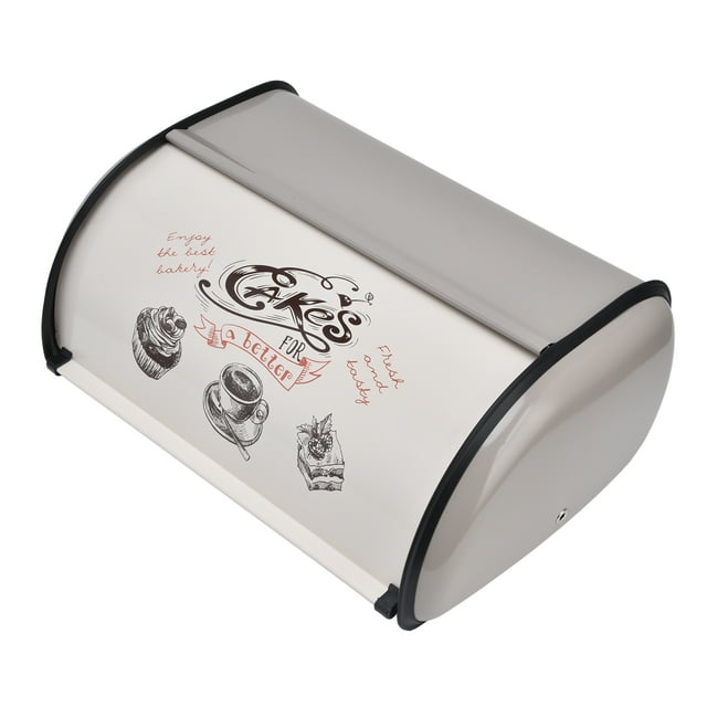 Bread Box Bin,Bread Box Bin Large Roll Top Bread Bin Bread Storage Bread Holder Industry-Leading Standards