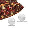 thumbnail image 3 of Sikiie Warm Plants and Mushrooms Pillow Covers, Throw Pillow Case Cushion Covers,Cushion for Bedroom,Couch,Home-16"x24", 3 of 6