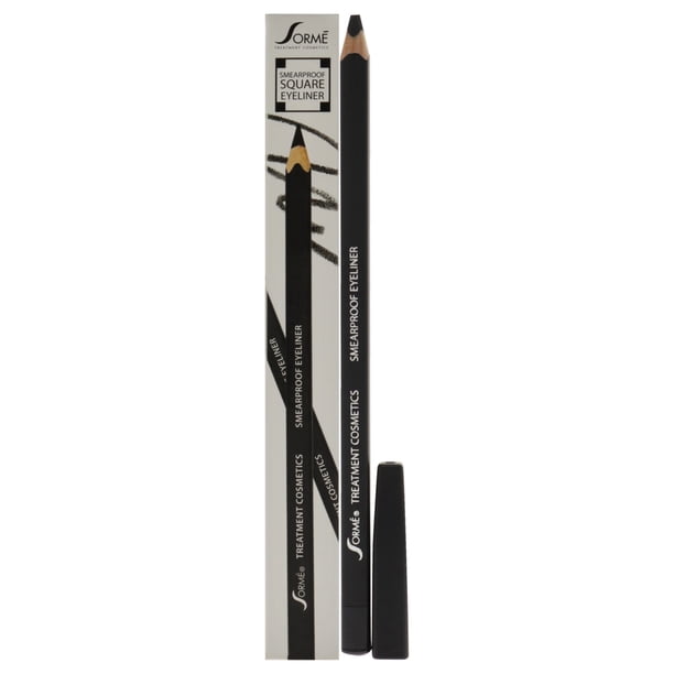 Sorme Cosmetics Delineador de ojos Lápiz delineador de ojos a prueba de manchas a prueba de agua - 1 Negro 0.06 oz Sorme Cosmetics Delineador de ojos 0.06 oz