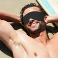 thumbnail image 4 of Silk Eye Mask,Sleep Mask for Men Summer Ice Silk Eye Mask Outdoor Travel Shade Eye Mask Home Sleep Protection Eye Masks Eye Mask Sleep,Silk Sleep Mask,Gel Eye Mask, 4 of 6
