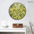 thumbnail image 4 of Dreamtimes Lemon Toy Pattern Wall Clock Silent Non Ticking 10 Inch Round Easy to Read for Home Office School Clock, 4 of 7