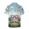 thumbnail image 2 of Happy Easter Manx American Flag Truck Bunny Ears Hawaiian Shirt Breathable Summer Unisex Merch Cat Lover Kitten Owner Gifts - 03001, 2 of 6