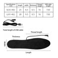 thumbnail image 3 of Boovnll Heated Blanket, Usb Heating Insole Heating Foot Warmer Rechargeable Heating Washable Size Can Be Cut Full Foot Warm Foot Insole, Electric Blanket, 3 of 8