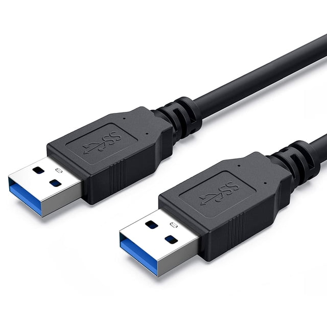 USB to USB Cable 3FT, USB A to USB A USB 3.0 to USB 3.0 Cable USB Male