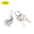 thumbnail image 1 of Unique Bargains Cam Locks 20mm Cylinder Long for Max 1/2-inch Panel Keyed Different 2Pcs, 1 of 6