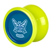 Duncan Toys Butterfly XT Yo-Yo with String, Ball Bearing Axle and Plastic Body, String Trick Yo-Yo, Green with Blue Cap