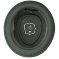 thumbnail image 4 of Montique Men's Hunter Soft Rabbit Wool Snap Brim Pork Pie Teardrop Dent Hat H52, 4 of 4
