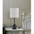 thumbnail image 2 of Cal Lighting Tapron 10" Durable Metal Accent Lamp with Uno Shade in Dark Bronze, 2 of 2