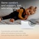 thumbnail image 2 of Almohada original para niños pequeños y protector de almohada impermeable de tecnología ultra avanzada, mini almohada transpirable para niños, soporte ajustable con espuma viscoelástica premium en, 2 of 8