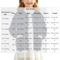thumbnail image 4 of Puntoco Girls Preppy Knit Cardigan Button-Up Sweater Coat with Pockets Navy 120(4-5 Years), 4 of 9