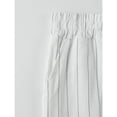 thumbnail image 6 of LWavelet Mens Striped Linen Pants Elastic Waist Drawstring Summer Casual Pants White XL, 6 of 8