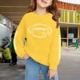 thumbnail image 3 of Mercatoo Baseball Sweatshirts for Teen Girls 𝐏reppy Sweatshirt Long Sleeve Crewneck Pullover Tops School 𝐀thletic Ho𝐨dies, 3 of 7