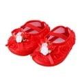 thumbnail image 6 of Crib Shoes Baby Learning Walking Shoes Flowers Decoration Sweet Princess Shoes, 6 of 8