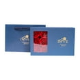 thumbnail image 2 of Valentine's Day Rose Gift Box Window Opening And Earth Cover 6 Soap Flower Box Pendant Ring Earnail Jewelry Packaging Box, 2 of 9