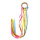 thumbnail image 2 of Montessori Rainbow Ribbon Sensory Twirling toy niños niños Anillo colorido juguete Reconocimiento Mano Estilo 3, 2 of 9