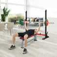 thumbnail image 4 of Gymax Support de Squat Réglable Multi-Fonction pour Barre de Squat Gym à Domicile Entraînement Physique, 4 of 9