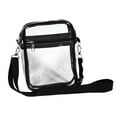 thumbnail image 4 of Bolsa transparente de PVC para cosméticos, impermeable, de gran capacidad, para aeropuerto. negro grande, 4 of 7