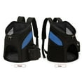 thumbnail image 2 of de Mascotas Bolsa de Viaje para Perros Y Gatos para Mascotas - Azul negro l Sunnimix CABRY PORP PORPORTE DE VIAJE, 2 of 8