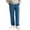 Blue, variant on Vintage Corduroy Pants Boys Casual Elastic High Waisted Straight Leg Pull On Trousers Loose Comfy Slacks with Pockets (Dark Green, 6-7 Years)