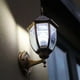 thumbnail image 2 of Lámpara de pared exterior impermeable Hex Garden Black Light para pasillos, patios y balcones, 2 of 8