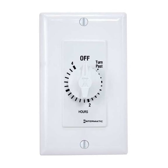 Intermatic Timer,Spring Wound,4 Hr,SPST FD4HW