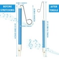 thumbnail image 3 of Slide Whistle Instrument Slide Whistle Toy Slide Whistle Party Favors with Stainless Steel Sliding Rods, 3 of 8