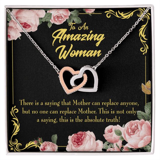 Pour Maman, la Mère Est un Collier Inséparable Irremplaçable