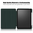thumbnail image 6 of GSFY Case for 2024 iPad Air 11 Inch 6th Gen (M2), Slim PU Leather Trifold Smart Stand Protective Case with Pencil Holder Auto Sleep Wake for iPad Air 11 6th / iPad Air 10.9 4th & 5th, Green, 6 of 9
