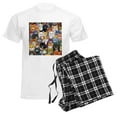 thumbnail image 6 of CafePress - Adorable And Curious Cats Fantasy Pajamas - Men's Light Loose Fit Cotton Pajama Set, 6 of 7