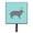 Blue Check, variant on Caroline's Treasures BB7966SH4 Giant Chinchilla Rabbit Pink Check Leash or Key Holder, 7Hx4.25W, multicolor