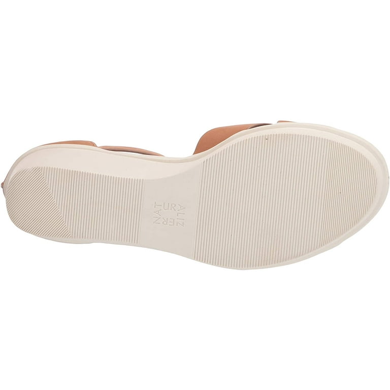 Naturalizer Women's Riviera Cookie Dough Wedge Sandals 10M