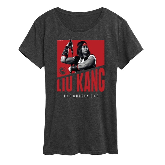 Mortal Kombat - Liu Kang The Chosen One - Women's Short Sleeve Graphic T-Shirt