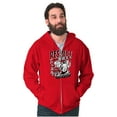 thumbnail image 4 of Cool Rich Popeye Respect The Hustle Zip Hoodie Sweatshirt Men Brisco Brands L, 4 of 6