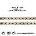 thumbnail image 2 of Niche Sprocket Chain Set for Kawasaki KFX400 14/40T 520 Motorcycle MK1003541, 2 of 8