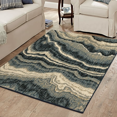 Better Homes & Gardens Midnight Marble Area Rug or